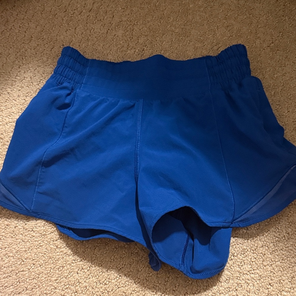 lululemon athletica Royal Blue Athletic Shorts